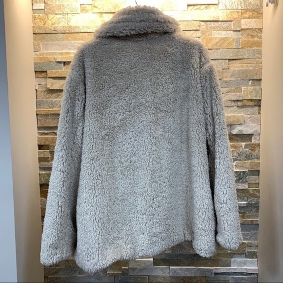 Sanctuary Faux Fur Teddy Coat (Plus Size) - Picture 5 of 9